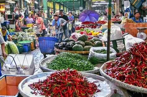 markets in bangkok thailand.